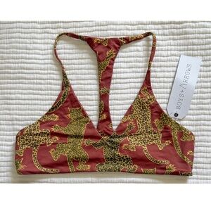 Boys and Arrows Sexy Lexy Bikini Top in Hood Cat (Size M)